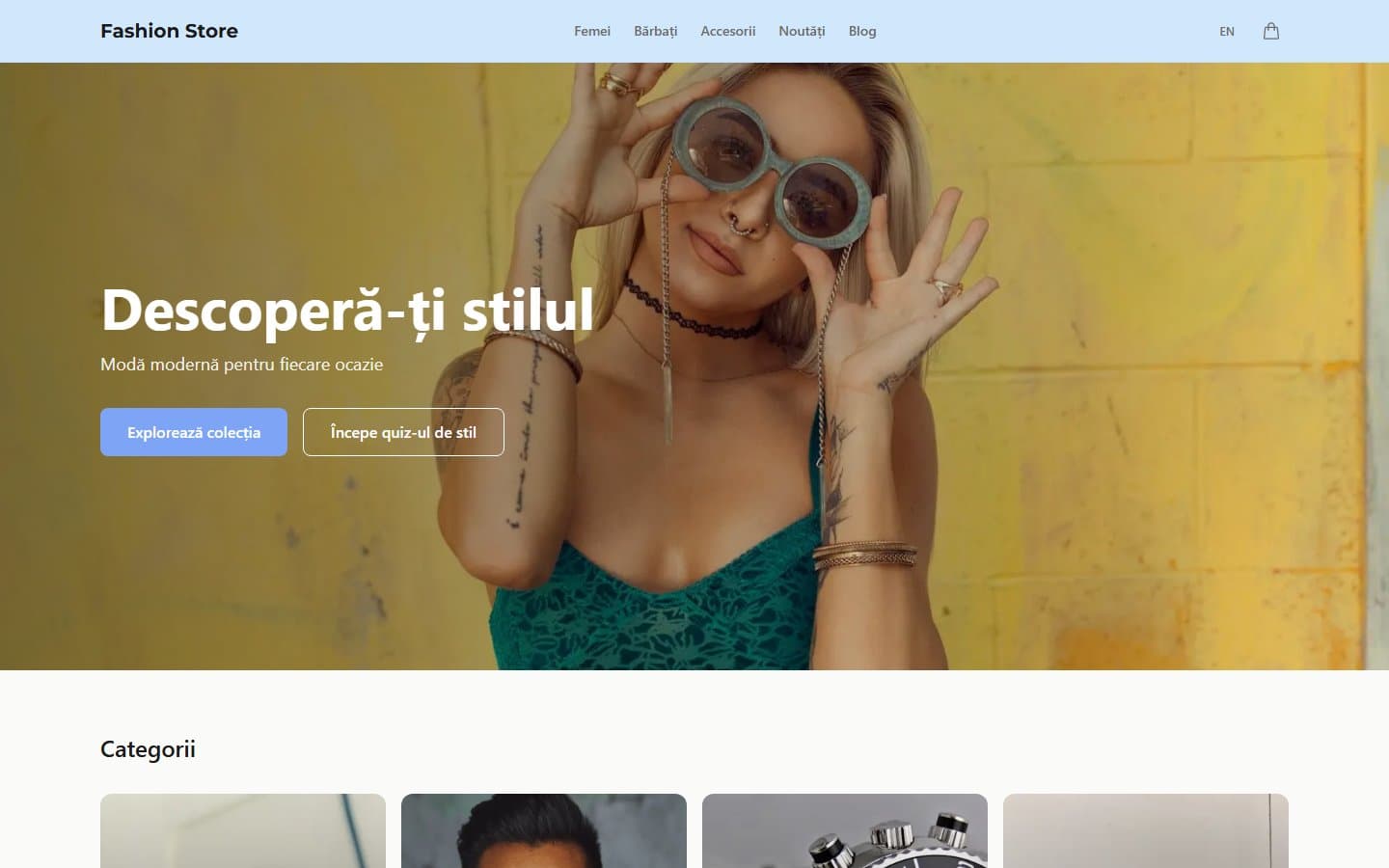 Fashion Store - Magazin de Modă